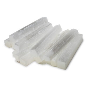 Bastoncino di Selenite grezzo 10X1