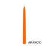 Candela conica 250 mm Arancio