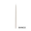 Candela conica 250 mm Bianca