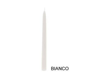 Candela conica 250 mm Bianca 12 pz