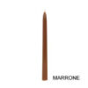 Candela conica 250 mm Marrone