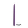 Candela conica 250 mm Viola