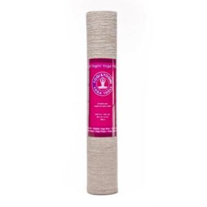 Tappetino yoga Yogi - Yogini in Juta-Pvc Grigio