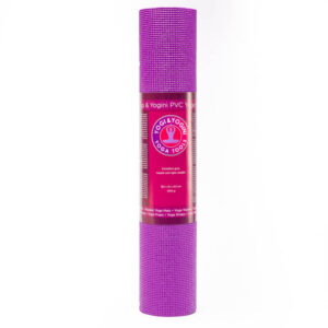 Tappetino yoga Yogi - Yogini in PVC Viola