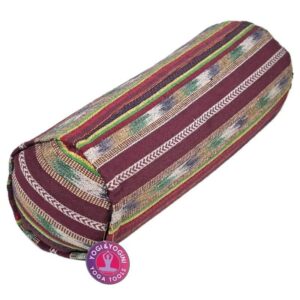 Bolster yoga tribale rotondo