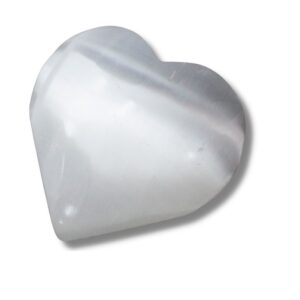 Cuore in Selenite 5/6 cm circa