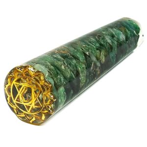 Bacchetta massaggio Orgonite - 4° Chakra Anahata