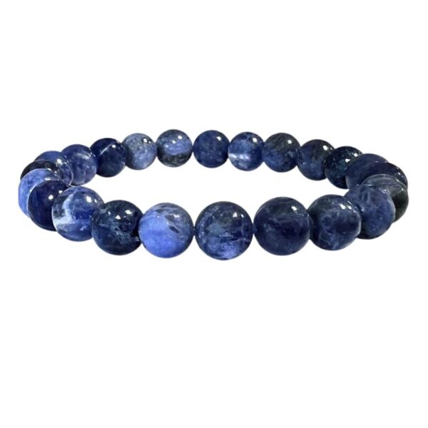 Braccialetto Sodalite perle 8 mm qualita' A