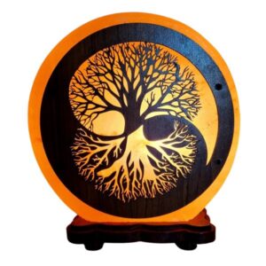 Lampada di Sale Yin-Yang Albero della Vita 5 kg