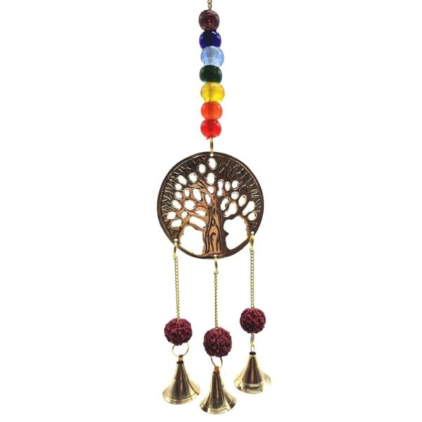 Campana a vento Albero della Vita in Bronzo cm 30